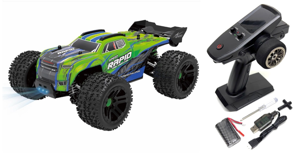 ABSIMA - 1:20 Race Truggy green 4WD RTR (w/Battery & Charger) - 10034