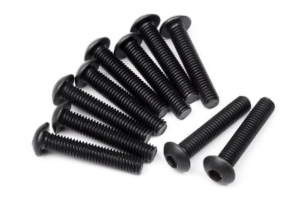 HPI Racing - Button Head Screw M3X16Mm (Hex Socket/10Pcs) - HP100560