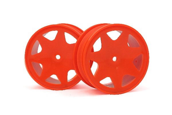 HPI Racing - Ultra 7 Wheels Orange 30Mm (2Pcs - HP100622