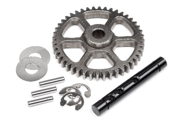 HPI Racing - Idler Gear 44T/Shaft Set - HP100905