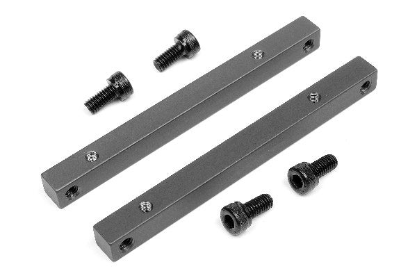 HPI Racing - Motor Mount Brace 7X7X80Mm (Gray) - HP100907