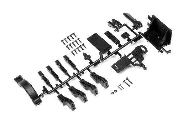 HPI Racing - Battery Box Mount/Cover Set - HP100909