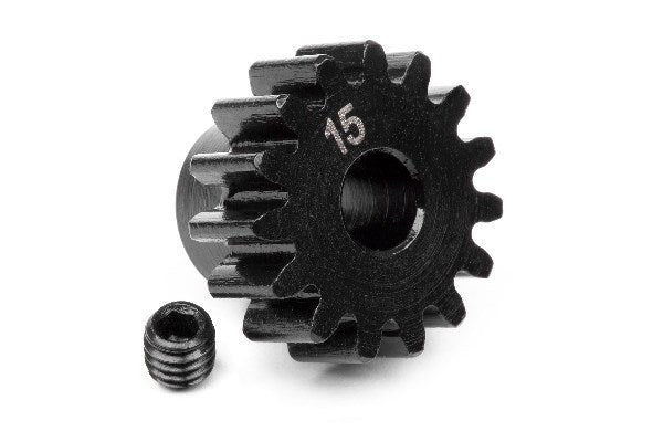 HPI Racing - Pinion Gear 15 Tooth (1M/5Mm Shaft) - HP100914