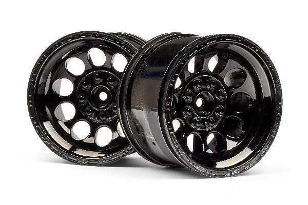 HPI Racing - Bullet St Wheels Black Chrome (Pr) - HP101252