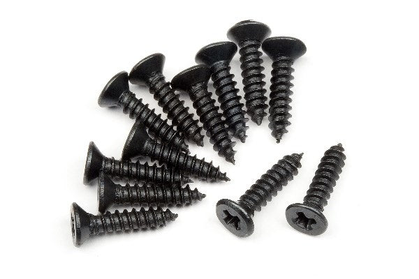 HPI Racing - Tp. Flat Head Screw M2.6X12Mm (12Pcs) - HP101273