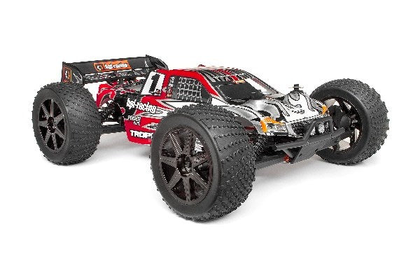 HPI Racing - Clear Trophy Truggy Body W/Window Masks And Decals - HP101779