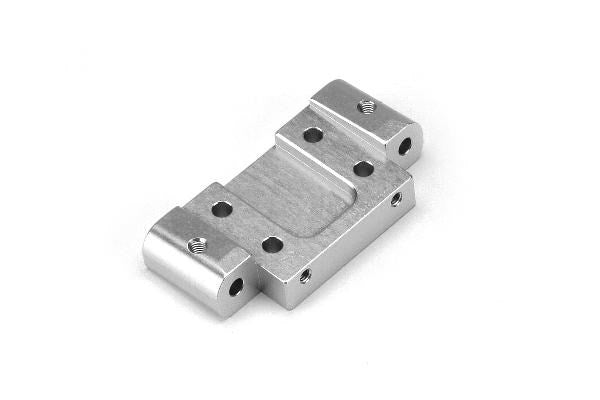 HPI Racing - Aluminum Front Suspension Arm Mount (5 Deg/Silver) - HP104869