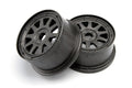 HPI Racing - Tr-10 Wheel Gunmetal (120X60Mm/-4Mm Offset) - HP104972
