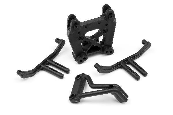 HPI Racing - Shock Tower/Body Mount/Roll Bar Set - HP105312