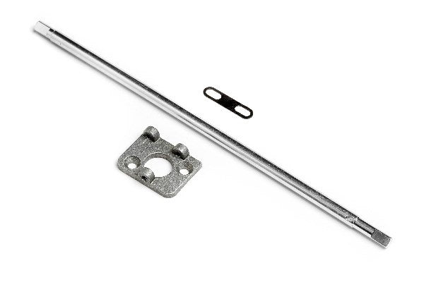 HPI Racing - Aluminum Center Drive Shaft/Motor Mount Set - HP105504