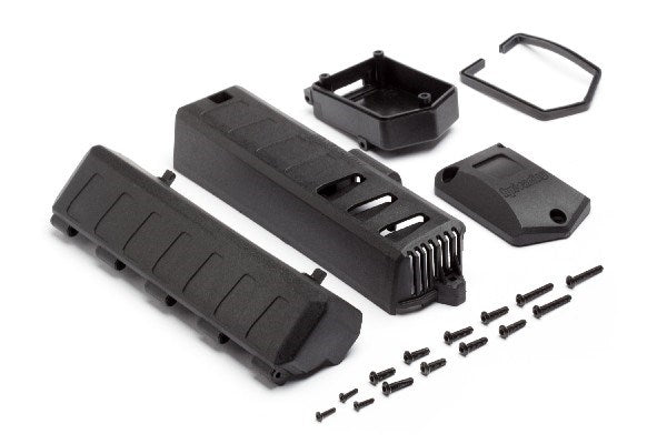 HPI Racing - Battery Cover/Receiver Case Set - HP105690