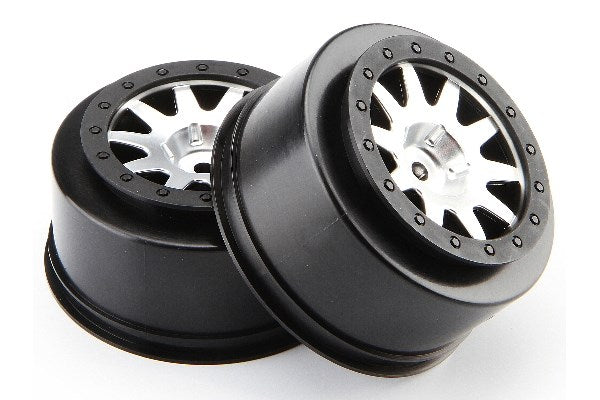 HPI Racing - Mk.10 V2 Wheel Matt Chrome (4.5Mm Offset/2Pcs) - HP106200