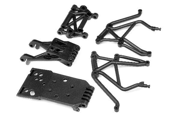 HPI Racing - Rear Skid Plate Set - HP106288