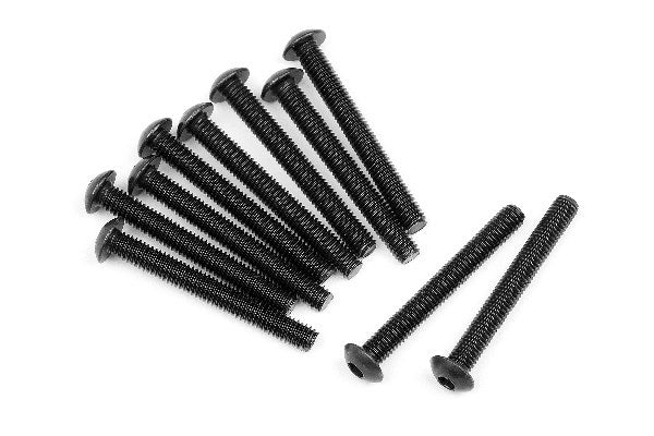 HPI Racing - Button Head Screw M3X25Mm (10Pcs) - HP107895