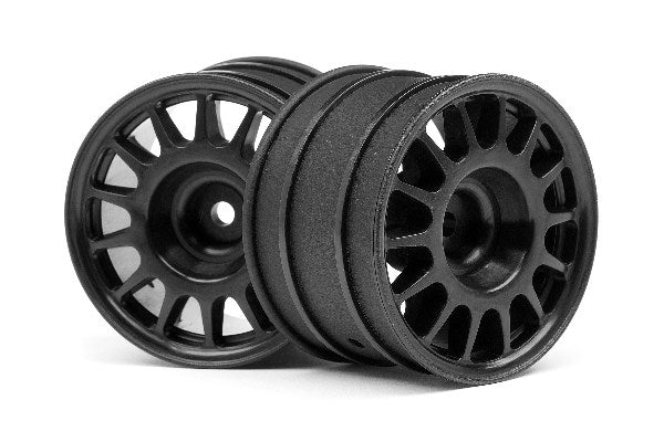 HPI Racing - Wr8 Rally Off-Road Wheel Black (48X33Mm/2Pcs) - HP107970