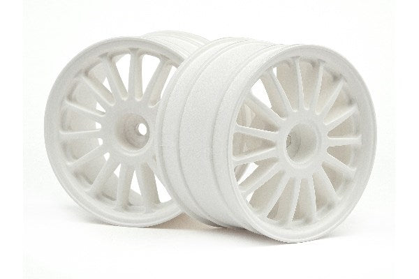 HPI Racing - WR8 Tarmac Wheel White (2.2inch/57X35Mm/2Pcs) - HP108075