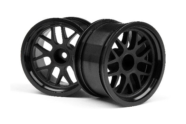 HPI Racing - BBS Spoke Wheel 48X31mm Black (9mm Offset/2pcs) - HP109156