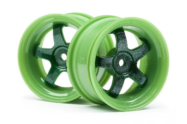 HPI Racing - Work Meister S1 Wheel Green (3Mm Offset/2Pcs) - HP111090