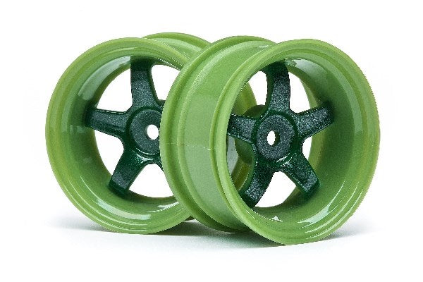 HPI Racing - Work Meister S1 Wheel Green (6Mm Offset/2Pcs) - HP111091