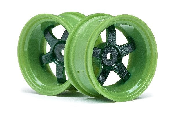 HPI Racing - Work Meister S1 Wheel Green (9Mm Offset/2Pcs) - HP111100