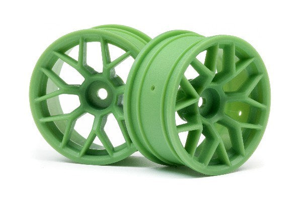 HPI Racing - RTR Wheel 26Mm Green (6Mm Offset/2Pcs) - HP112811