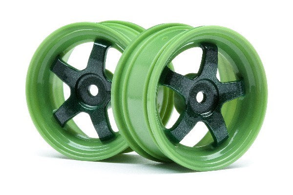 HPI Racing - Work Meister S1 Wheel Green 26Mm (0Mm Os/2Pcs) - HP113095