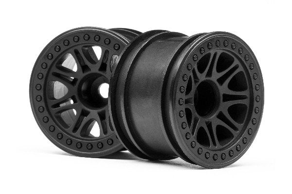 HPI Racing - Split 8 Truck Wheel (Black/2Pcs) - HP113337