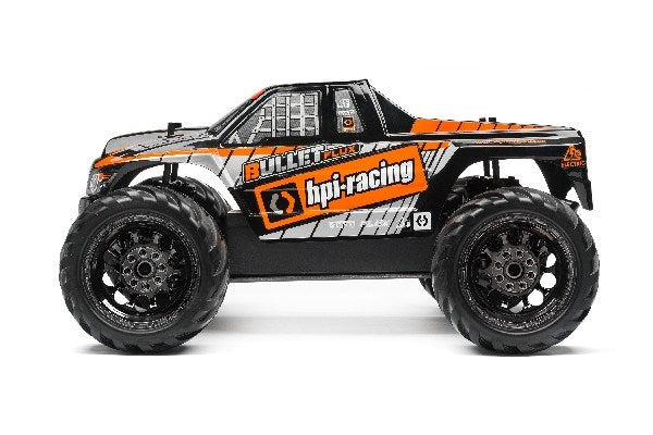 HPI Racing - Bullet Mt Clear Body W/ Nitro/Flux Decals - HP115515