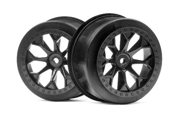 HPI Racing - 8-Shot Sc Wheel (Black/2Pcs) - HP116521