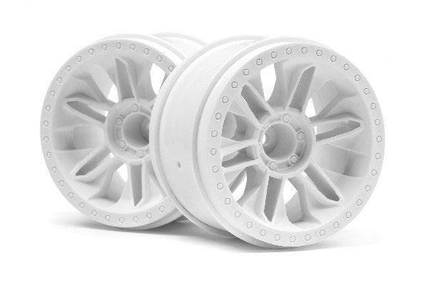 HPI Racing - 6-Shot St Wheel (White/2Pcs) - HP116738