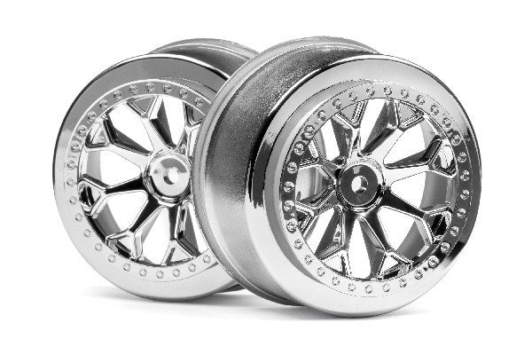 HPI Racing - 8-Shot Sc Wheel (Chrome/2Pcs) - HP116739