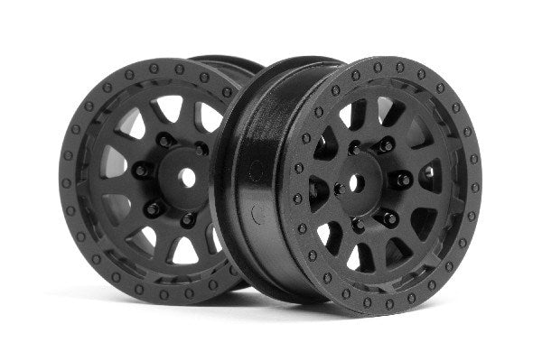 HPI Racing - Cr-10 Wheel 1.9 (Black/2Pcs) - HP116840