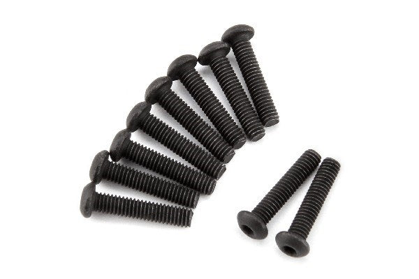 HPI Racing - Button Head Screw M2.5X12Mm (Hex Socket/10Pcs) - HP116854