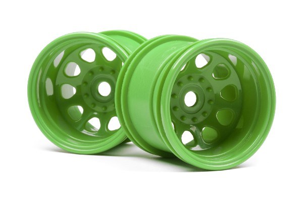 HPI Racing - Classic King Wheel Green (2.2In/2Pcs) - HP120039