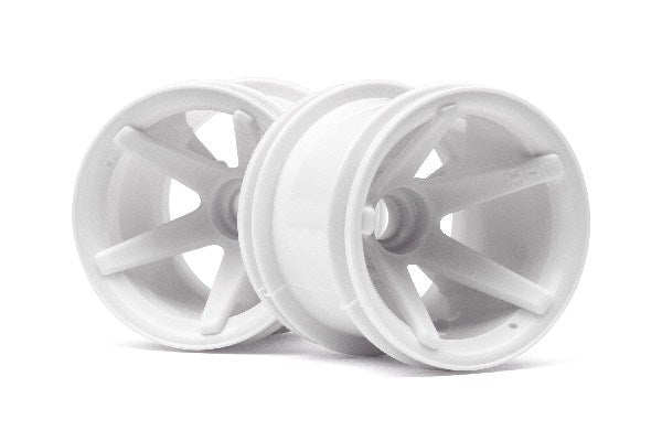 HPI Racing - Super Star Mt Wheels Front (White/2.2In/2Pcs) - HP2100