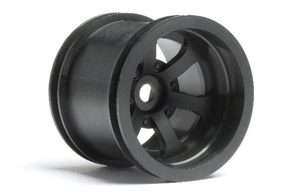 HPI Racing - Scorch 6-Spoke Wheel Black (2.2In/55X50Mm/2Pcs) - HP3094