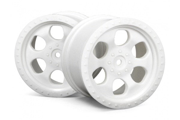 HPI Racing - 6 Spoke Wheel White (83X56Mm/2Pcs) - HP3115