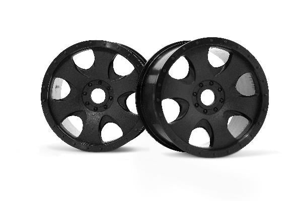 HPI Racing - Warlock Wheel Black (83X56Mm/2Pcs) - HP3191