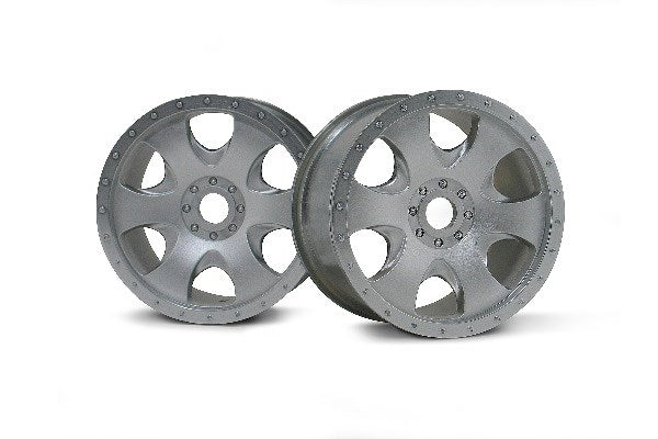 HPI Racing - Warlock Wheel Matt Chrome(83X56Mm/2Pcs) - HP3193