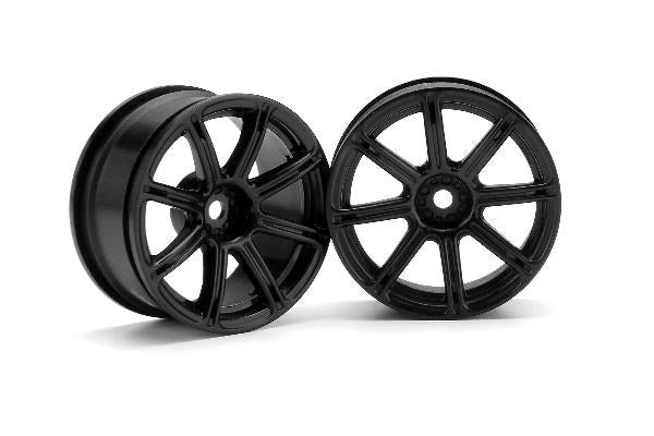 HPI Racing - Work Emotion Xc8 Wheel 26Mm Black (3Mm Offset) - HP3306