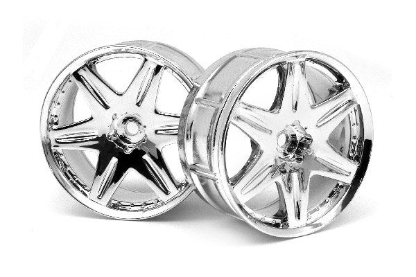 HPI Racing - Lp29 Wheel Work Ls406 Chrome (2Pcs) - HP3343