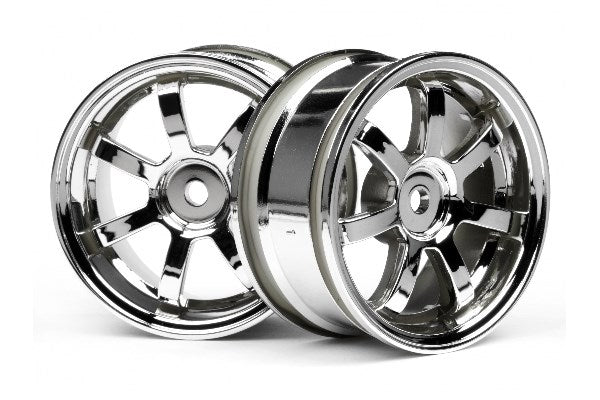 HPI Racing - Rays Gram Lights 57S-Pro Wheel Chrome (0mm Offset) - HP3574