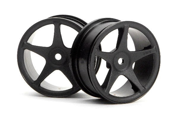 HPI Racing - Super Star Wheels 26Mm Black (1Mm Offset) - HP3696