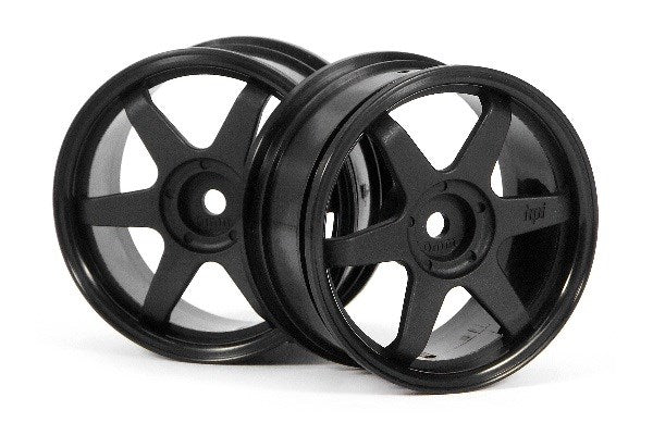 HPI Racing - Te37 Wheel 26Mm Black (0Mm Offset) - HP3836