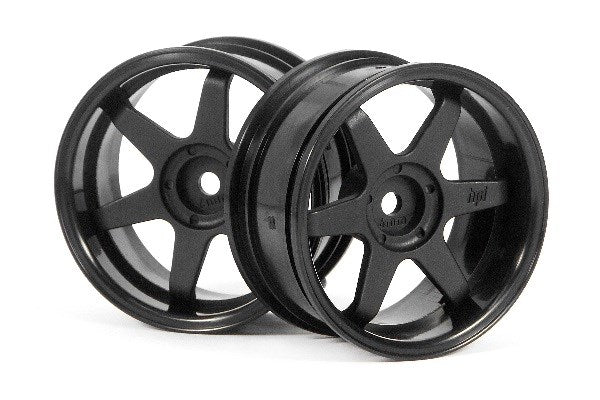 HPI Racing - Te37 Wheel 26Mm Black (6Mm Offset) - HP3846
