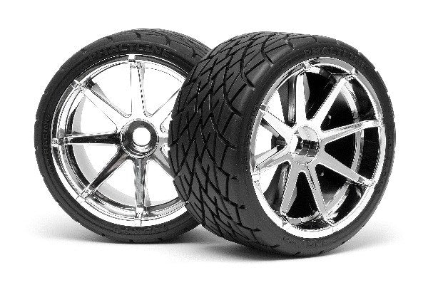 HPI Racing - Mounted Phaltline Tire 140X70Mm On Blast Wheel Crm - HP4729