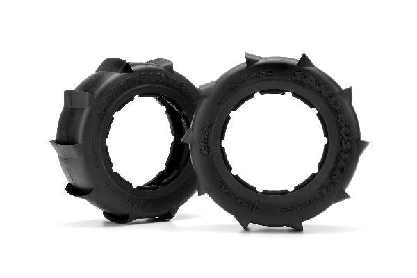 HPI Racing - Sand Buster-T Paddle Tire M Comp (190X70Mm/2Pcs) - HP4823