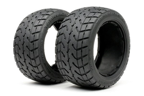 HPI Racing - Tarmac Buster Tire M Compound (170X80Mm/2Pcs) - HP4840