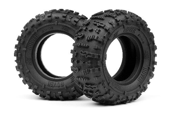 HPI Racing - Rover 1.9 Tire (Red/Rock Crawler/2Pcs) - HP67913