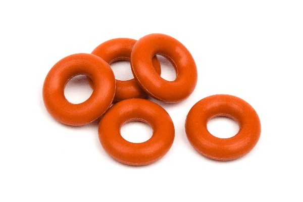 HPI Racing - Silicon O-Ring P-3 (Red) (5 Pcs) - HP6819